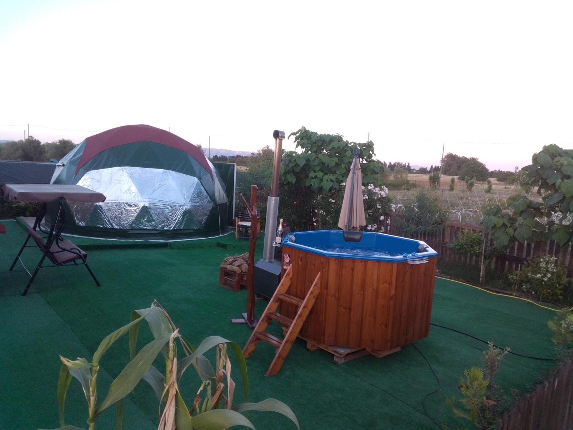 Podere Kiri Dome Experience Decimomannu Exterior foto